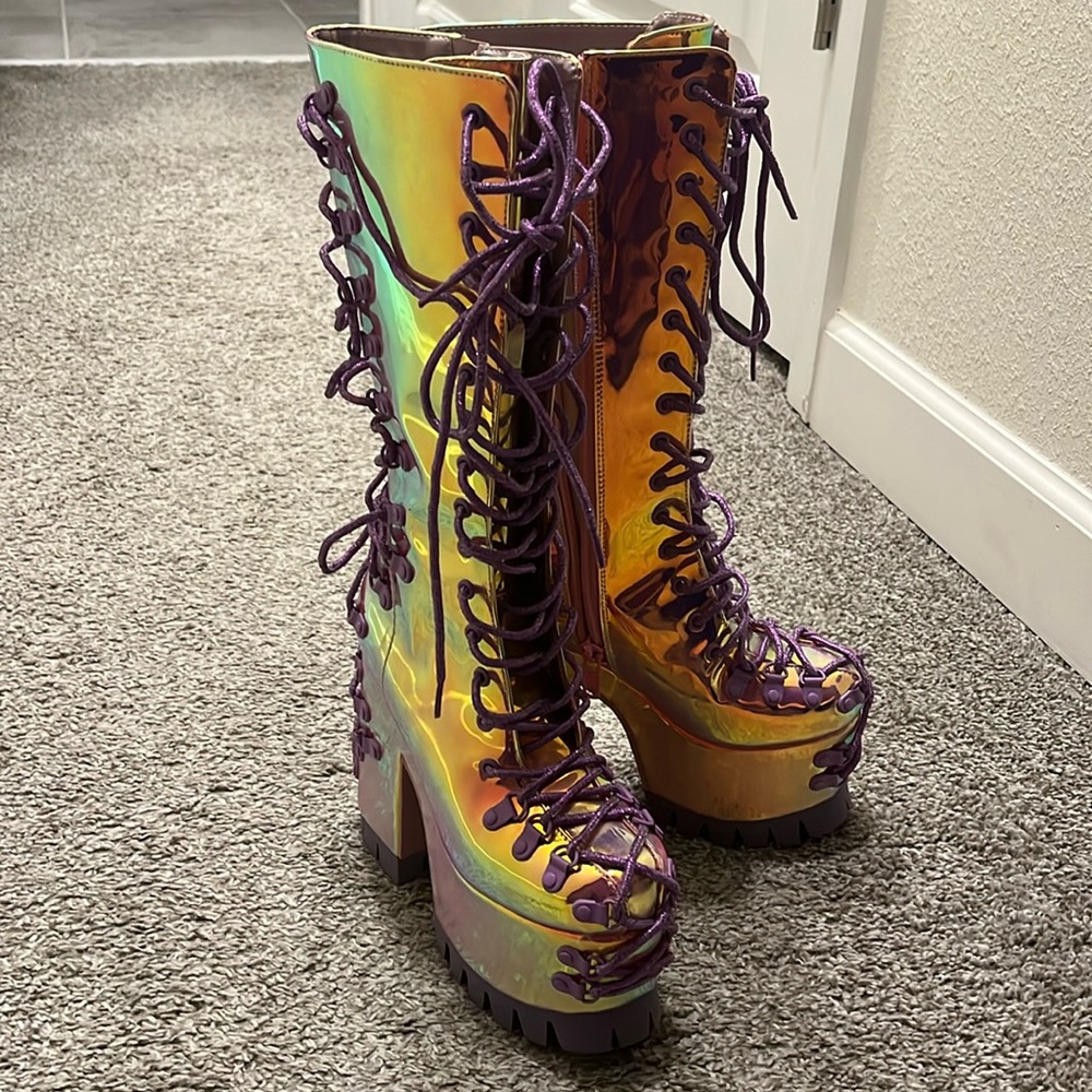 Brand new rave boots